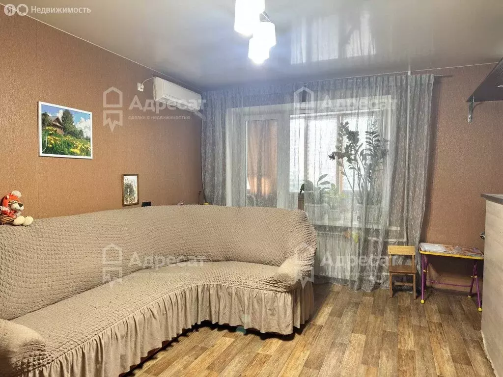 3-комнатная квартира: Волгоград, улица Дзержинского, 38 (54.4 м) - Фото 2