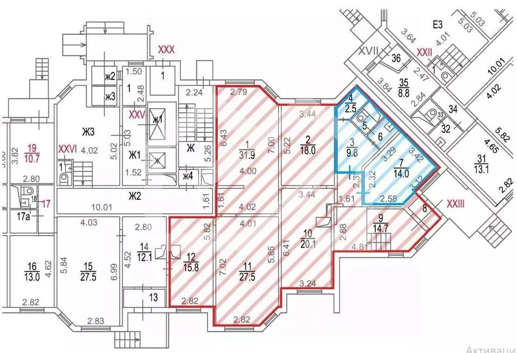 Помещение свободного назначения в Москва ул. Дмитриевского, 3 (129 м) - Фото 2