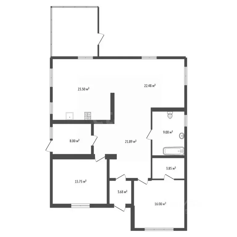 Дом в Воронежская область, Рамонский район, Новоживотинновское с/пос, ... - Фото 2