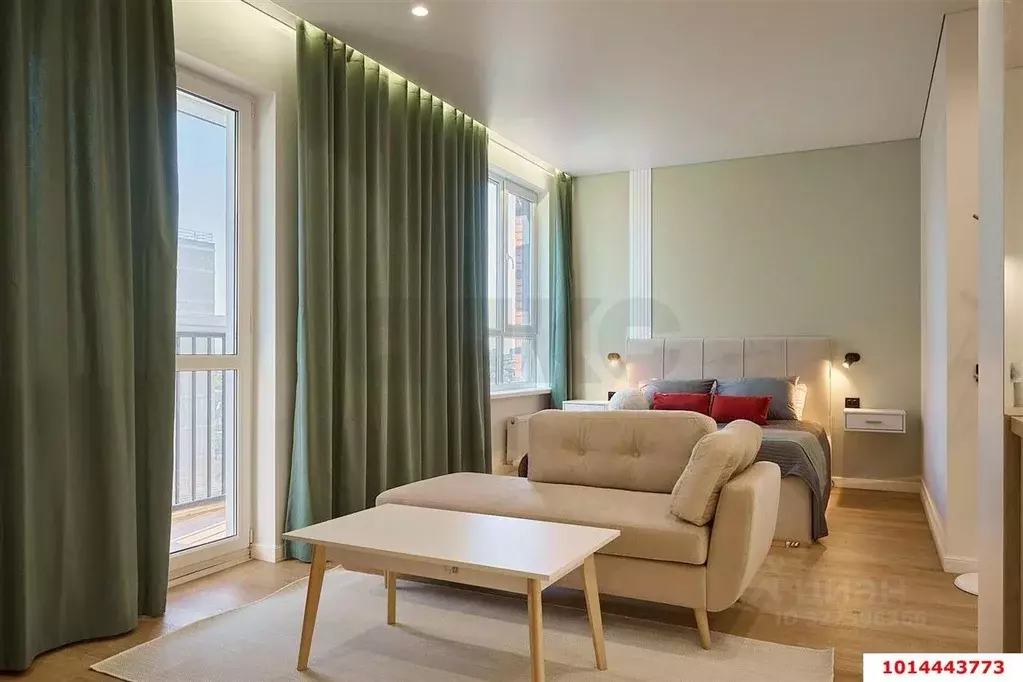 1-к кв. Краснодарский край, Краснодар Круговая ул. (36.0 м) - Фото 2