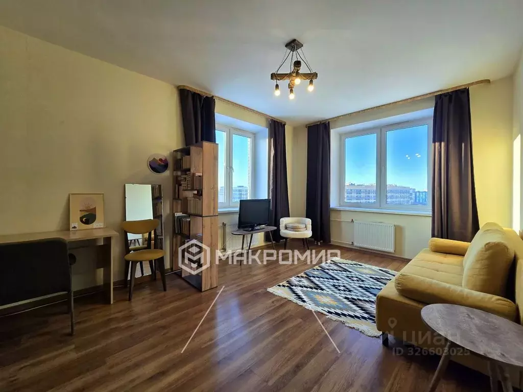 2-к кв. Ленинградская область, Всеволожский район, д. Новое Девяткино ... - Фото 1