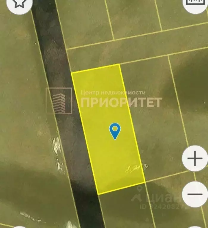 Участок в Саха (Якутия), Якутск городской округ, с. Хатассы  (10.0 ... - Фото 1