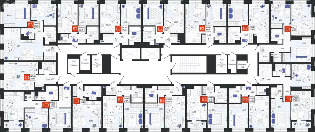 Квартира-студия: Тула, улица Павшинский Мост, 15 (25.42 м) - Фото 2