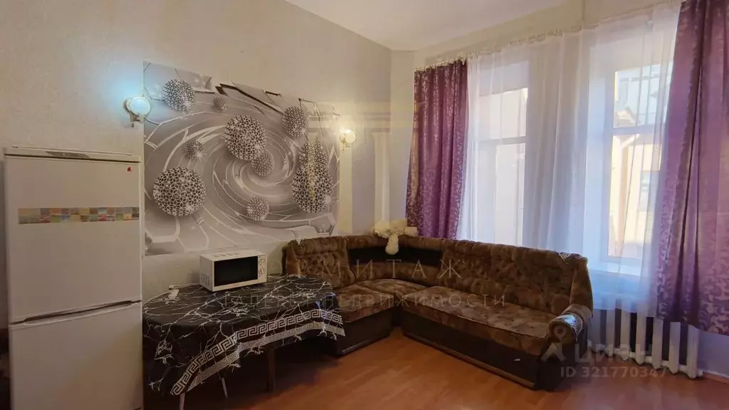 Комната Санкт-Петербург ул. Чайковского, 61 (20.3 м) - Фото 1