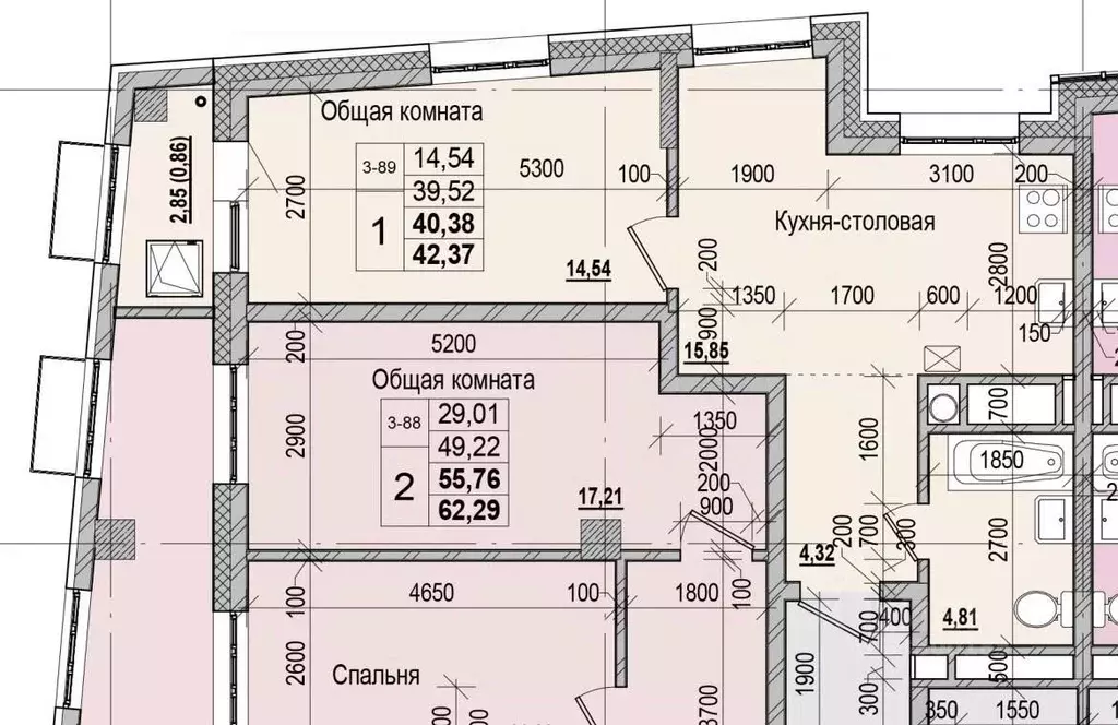 1-к кв. Саха (Якутия), Якутск ул. Чкалова, 47 (40.38 м) - Фото 1