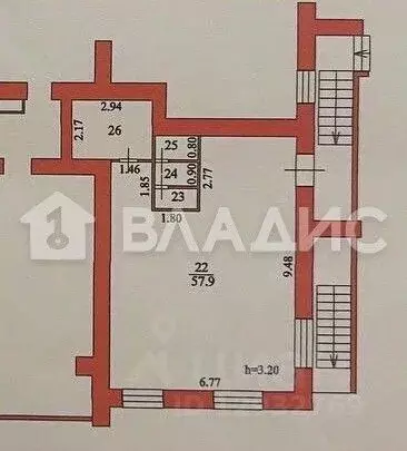 Торговая площадь в Пензенская область, Пенза ул. Суворова, 165 (64 м) - Фото 2