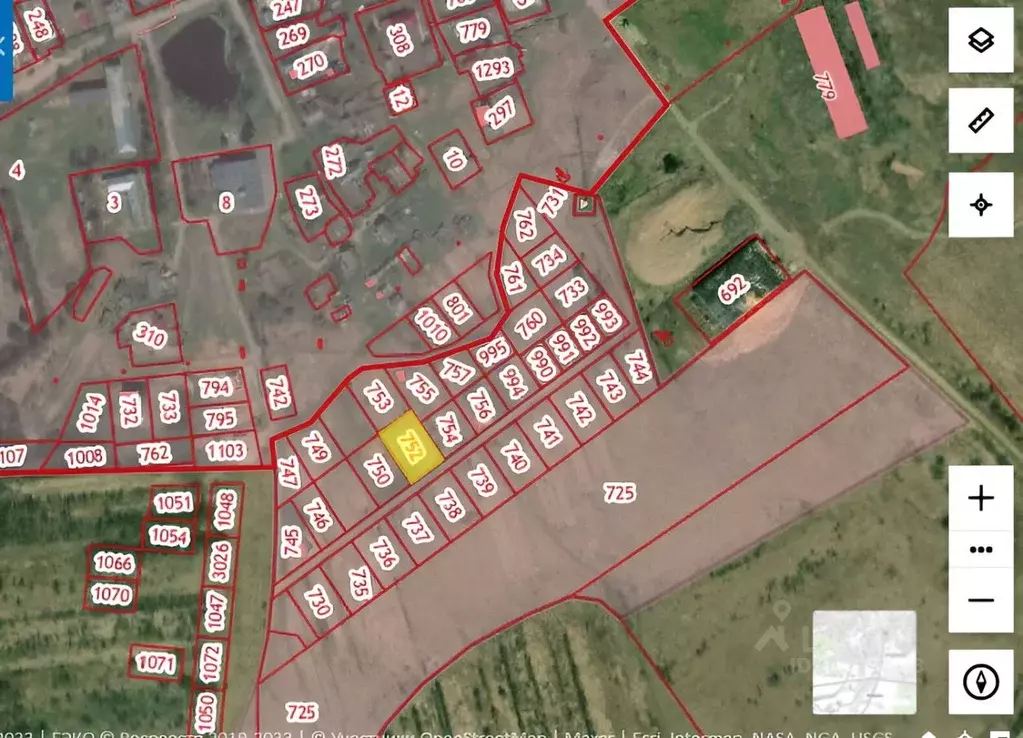 Кадастровая карта кузьмищи костромской район