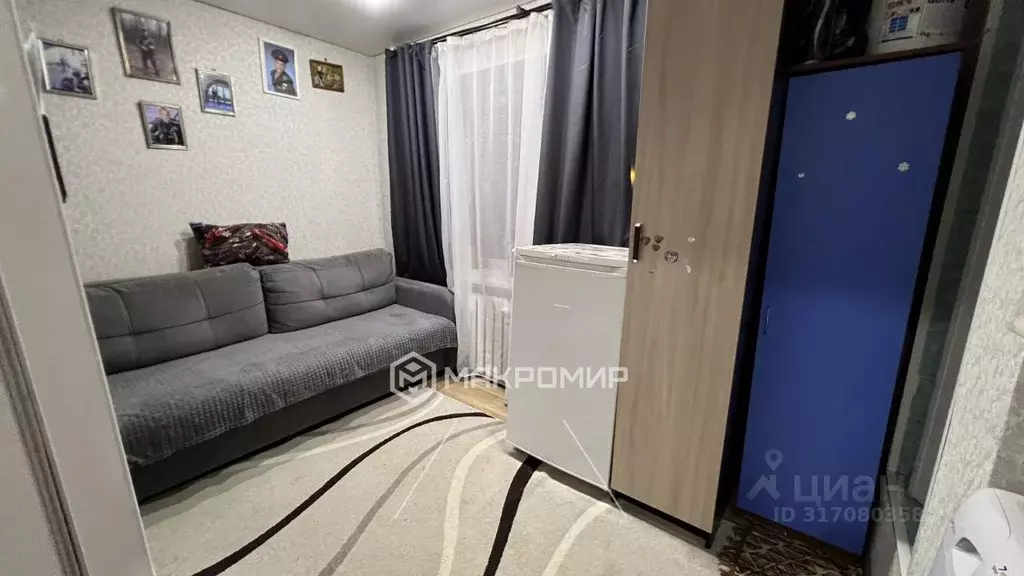 2-к кв. Татарстан, Казань ул. Химиков, 33 (23.8 м) - Фото 0