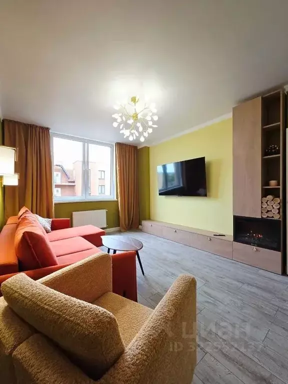 2-к кв. Калининградская область, Светлогорск Дачная ул., 6к1 (60.0 м) - Фото 1