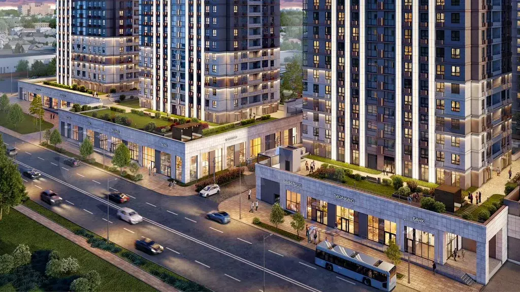 3-к. квартира, 80 м, 5/25 эт. - Фото 1