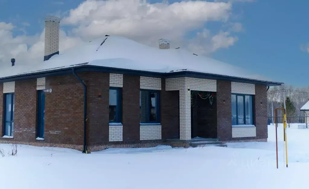 Дом в Омская область, Омский район, с. Пушкино ул. Ленского (105 м) - Фото 1