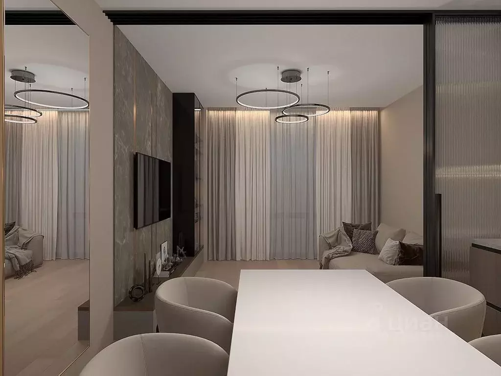 3-к кв. Чувашия, Чебоксары пл. Речников, 9 (84.0 м) - Фото 1