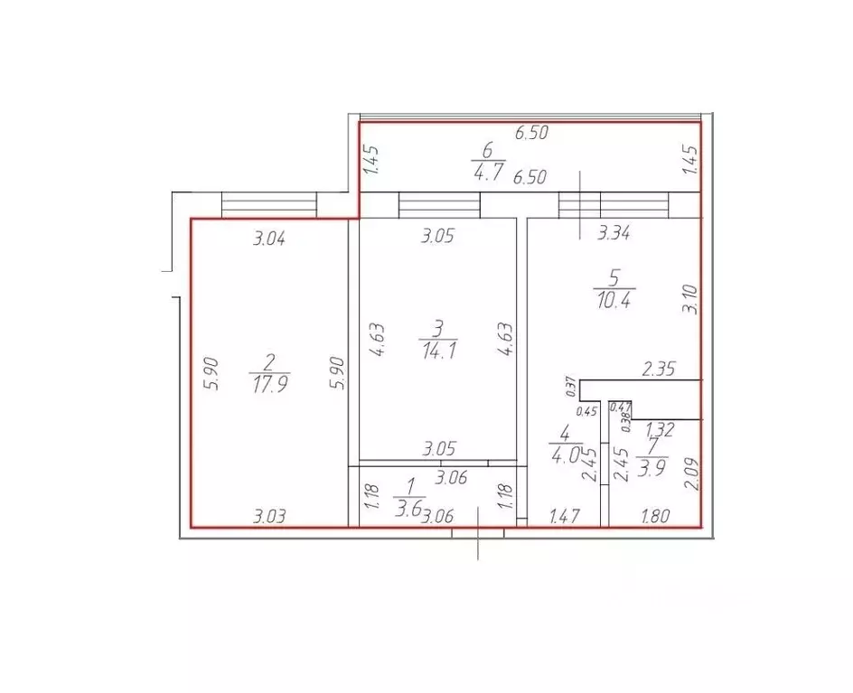 2-к кв. Татарстан, Казань ул. Дубравная, 42 (58.6 м) - Фото 2