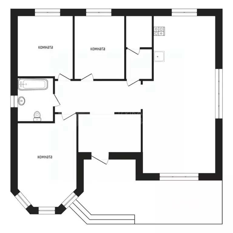 Коттедж в Тюменская область, Тюмень  (130 м) - Фото 1