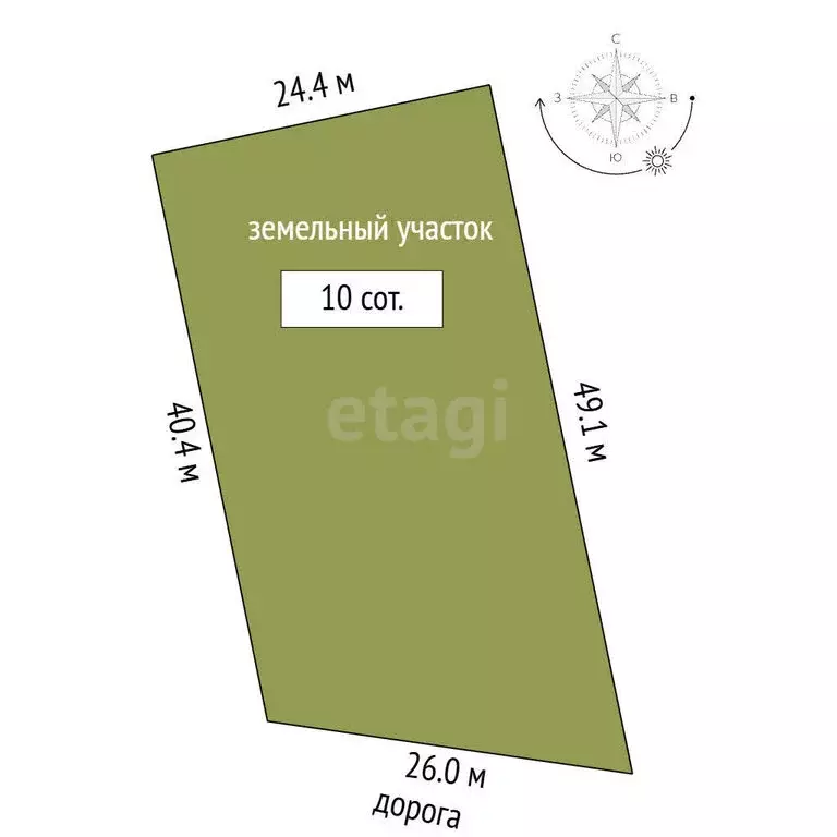Участок в Тюменская область, Тобольский муниципальный округ, деревня ... - Фото 1