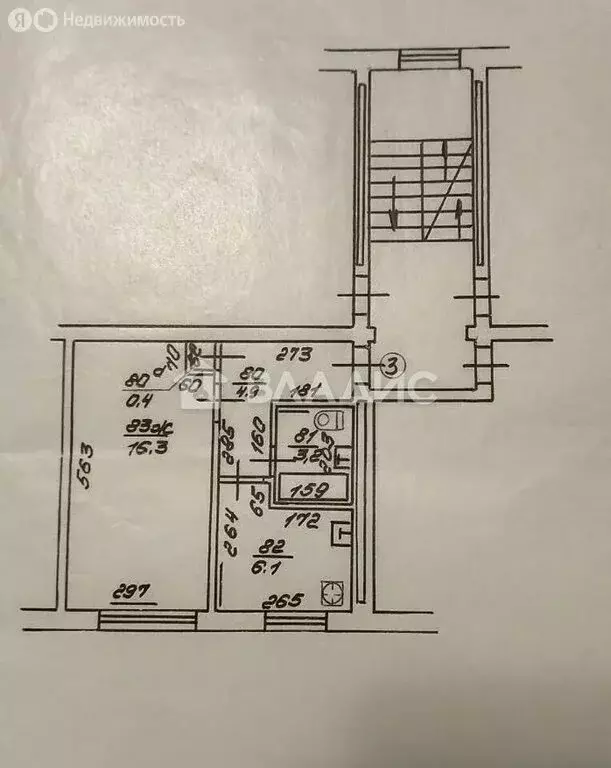 1-комнатная квартира: Калининград, улица Александра Невского, 123 (31 ... - Фото 0
