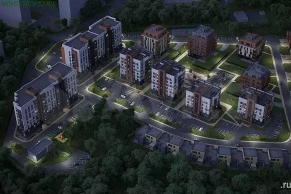 1-к. квартира, 44,4 м, 8/9 эт. - Фото 0