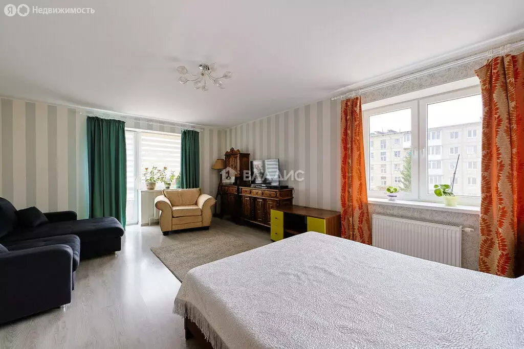 1-комнатная квартира: Пионерский, Октябрьская улица, 3А (46.4 м) - Фото 1