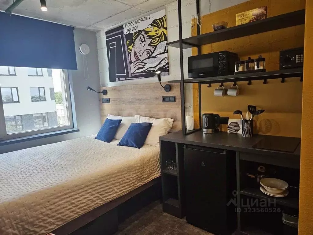 Студия Санкт-Петербург ул. Орджоникидзе, 44а (15.0 м) - Фото 1