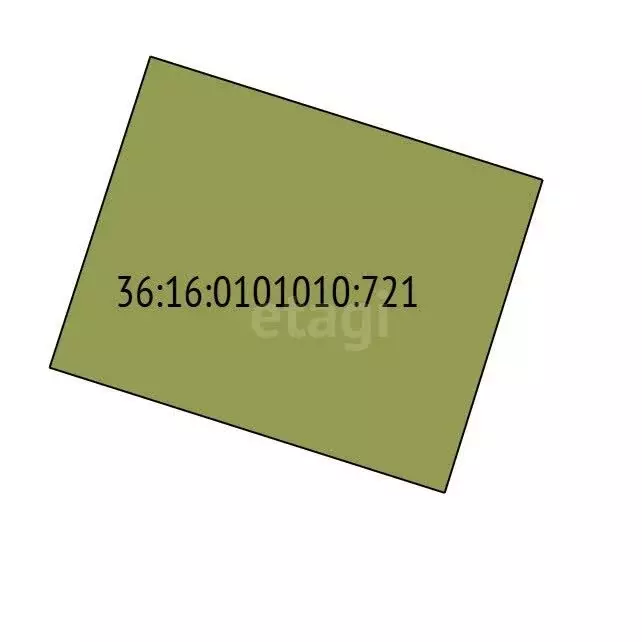 Участок в село Новая Усмань, микрорайон Пчёлка (5.25 м) - Фото 1