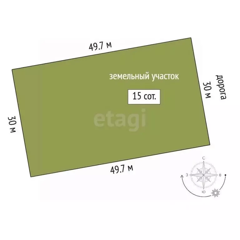 Участок в Тюменская область, Тюменский муниципальный округ, с. Чикча ... - Фото 2