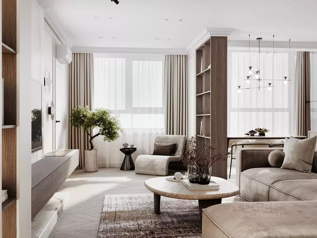 3-к кв. Пензенская область, Пенза ул. Лозицкой, 1А (89.1 м) - Фото 1