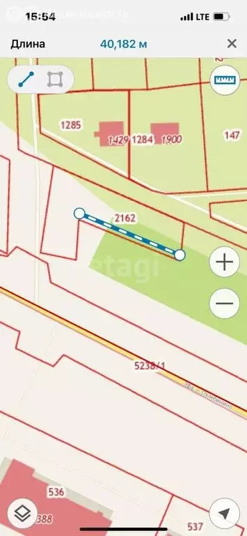 Участок в Иглинский район, Акбердинский сельсовет, СНО Акбердинское ... - Фото 2