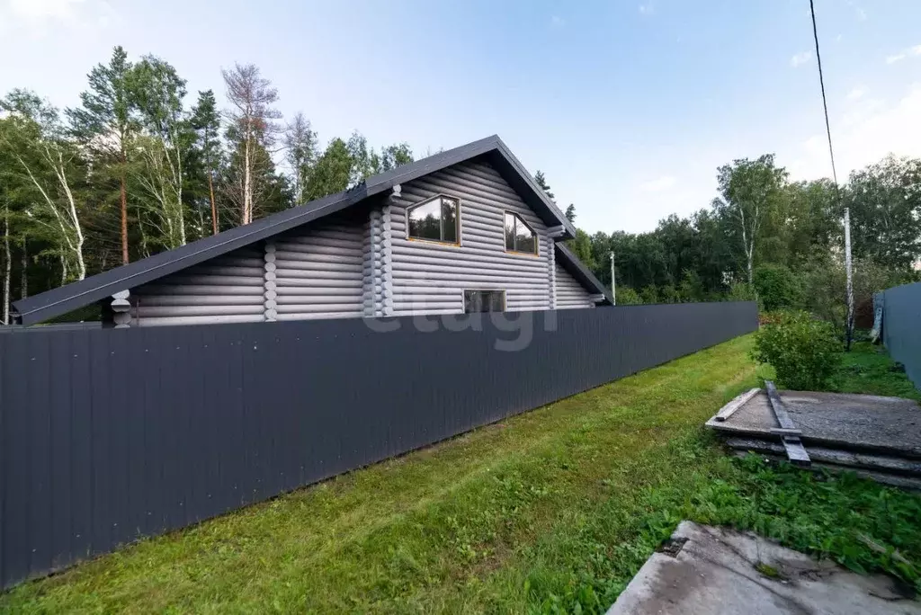 Дом в Курганская область, Кетовский муниципальный округ, д. Лукино, ... - Фото 1