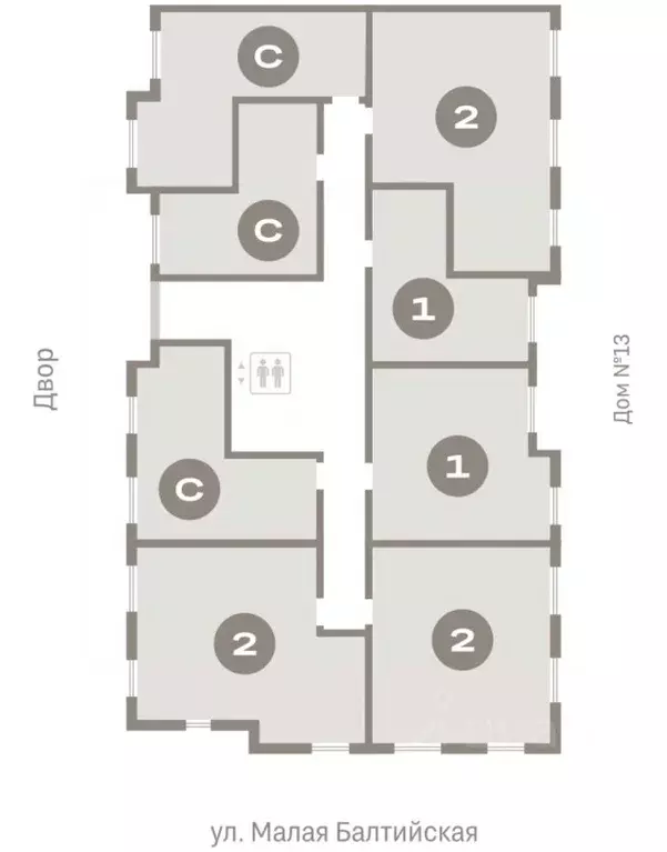 2-к кв. Ленинградская область, Ломоносовский район, Аннинское ... - Фото 2