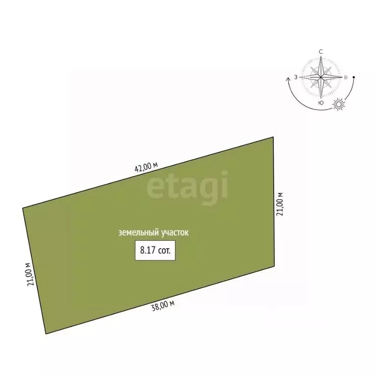 Участок в Амурская область, Благовещенск  (8.17 сот.) - Фото 2