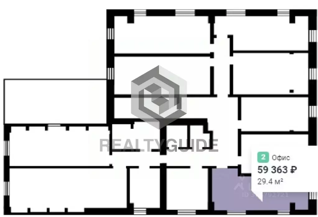 Офис в Москва 2А Ленина-Дачного кв-л,  (29 м) - Фото 1