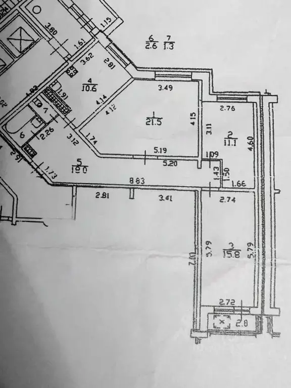 3-к кв. Санкт-Петербург Софийская ул., 38к2 (80.9 м) - Фото 1