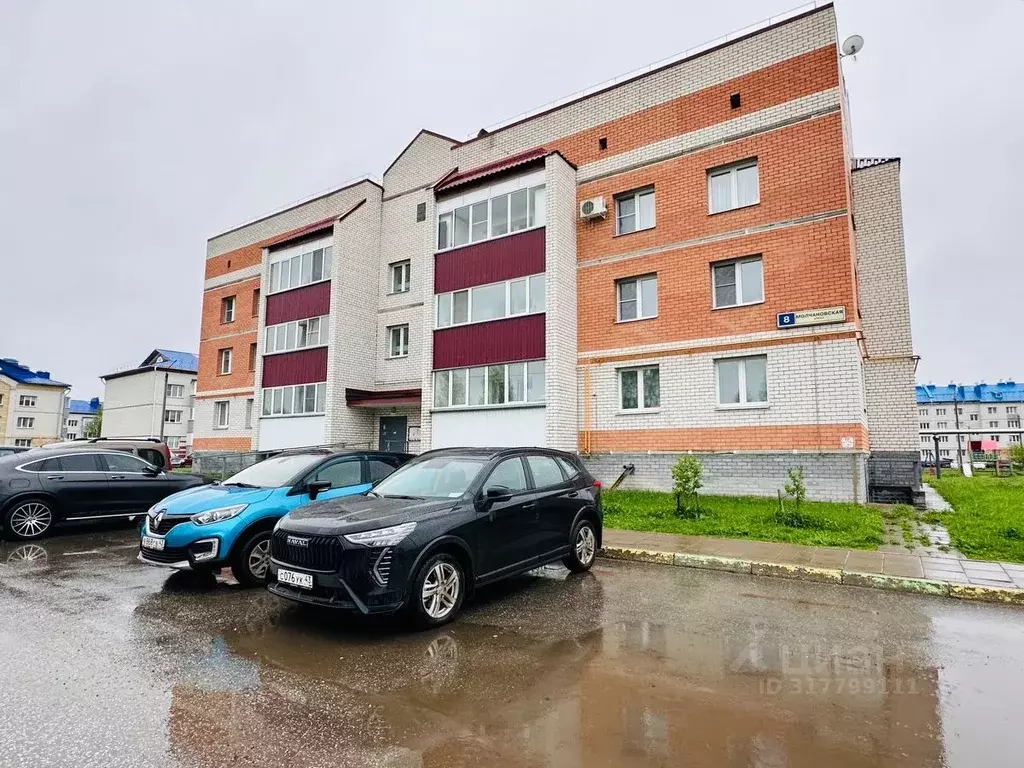 2-к кв. Кировская область, Киров Лянгасы сл., ул. Молчановская, 8 ... - Фото 0