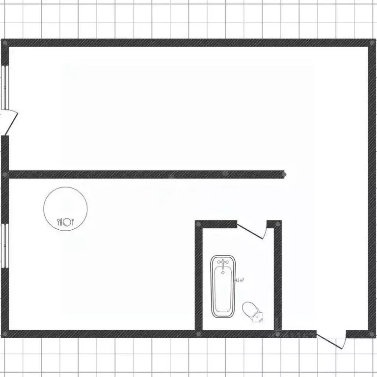 1-к кв. Иркутская область, Ангарск 11-й мкр, 15 (31.0 м) - Фото 2