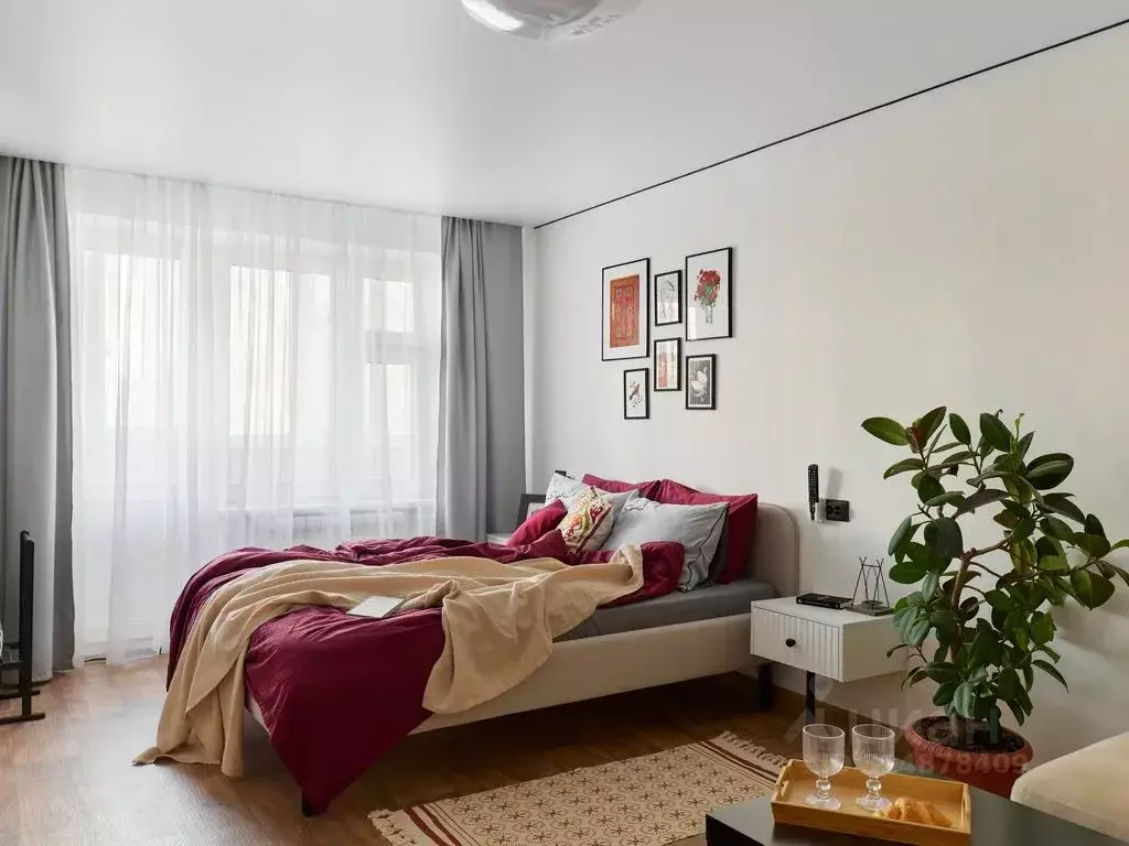 1-к кв. Татарстан, Казань ул. Абсалямова, 18 (40.0 м) - Фото 0