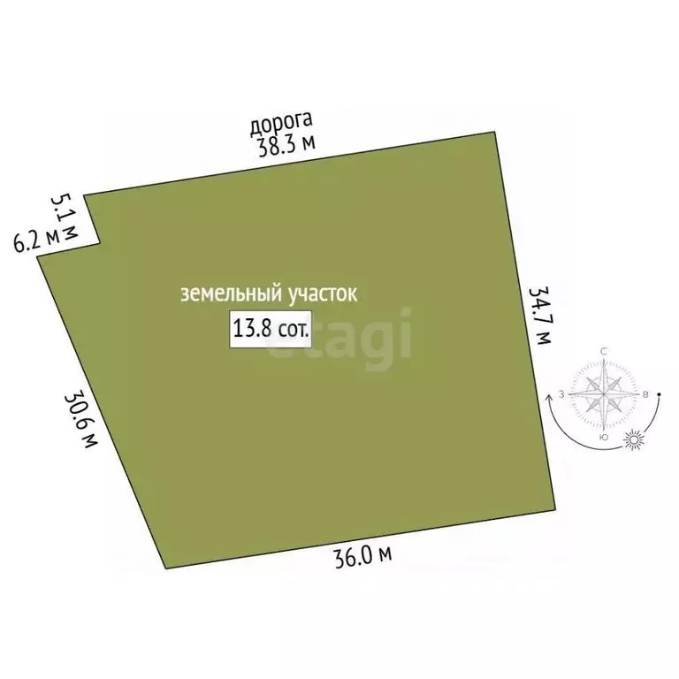 Участок в Архангельская область, Приморский муниципальный округ, д. ... - Фото 1