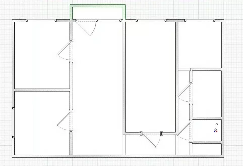 4-к кв. Кемеровская область, Междуреченск ул. Дзержинского, 8 (61.1 м) - Фото 2