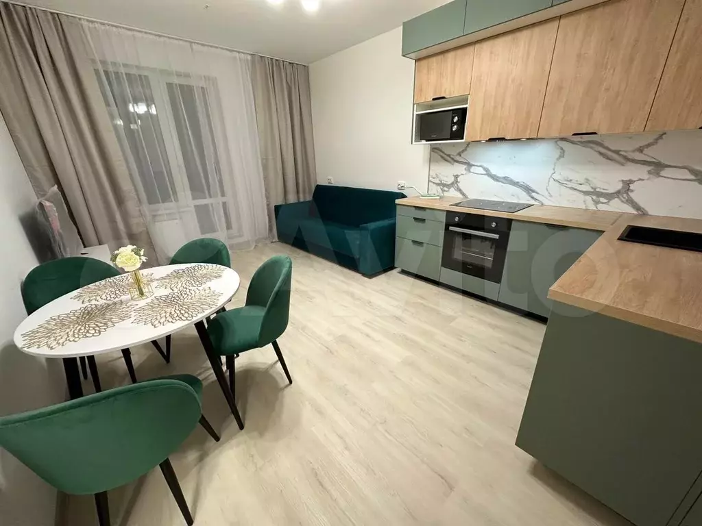 1-к. квартира, 45 м, 5/9 эт. - Фото 1