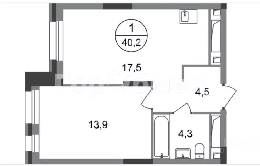 Продается 1-комнатная квартира - Фото 0