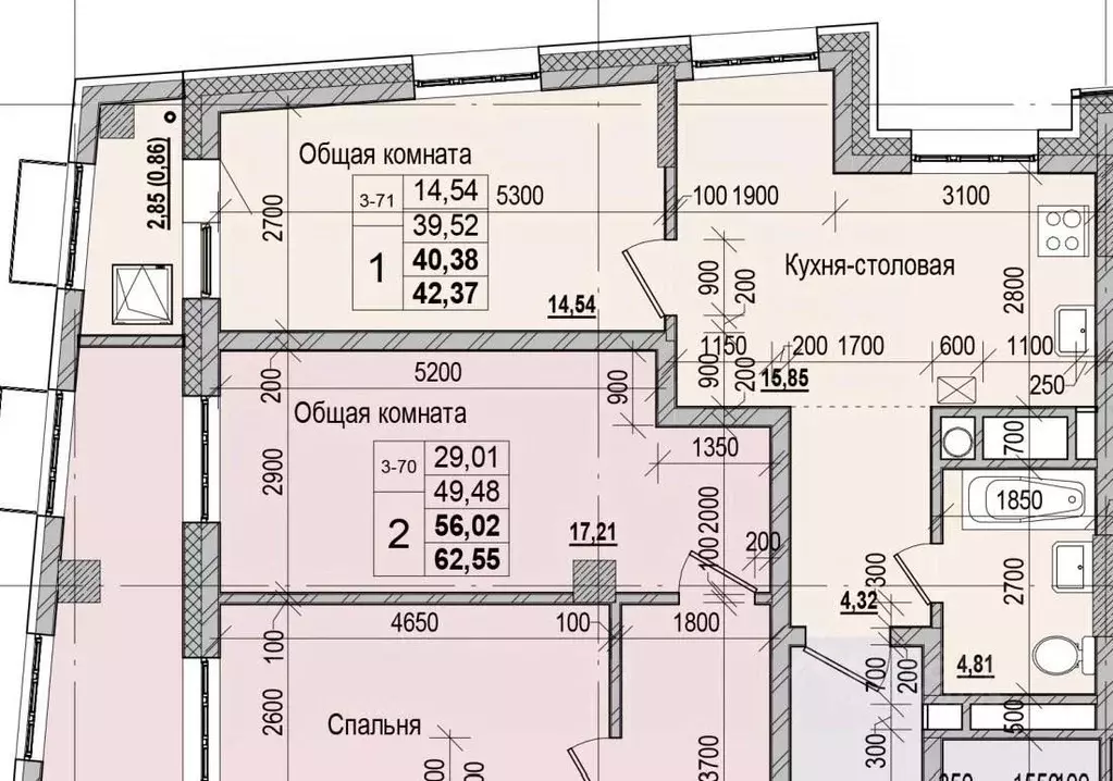1-к кв. Саха (Якутия), Якутск ул. Чкалова (40.38 м) - Фото 0