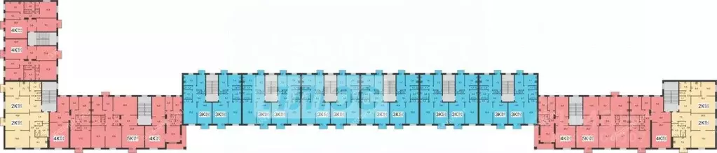 2-к кв. Нижегородская область, Нижний Новгород просп. Ильича, 34 (61.8 ... - Фото 2