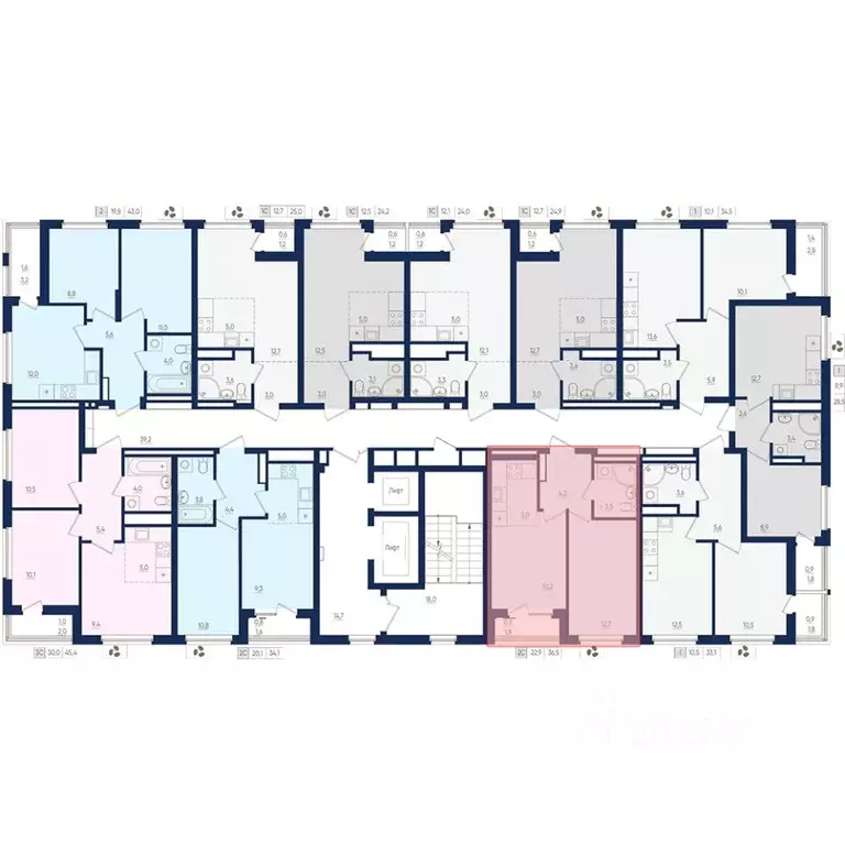 2-к кв. Башкортостан, Уфа бул. Яркий (36.5 м) - Фото 1