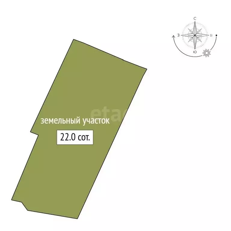 Участок в посёлок Парголово, улица Некрасова (22 м) - Фото 1