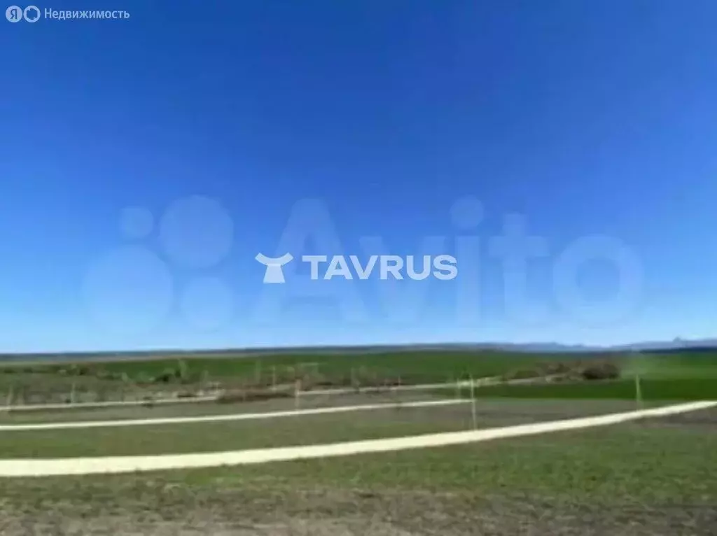 Участок в Симферопольский район, село Трудовое (10 м) - Фото 1