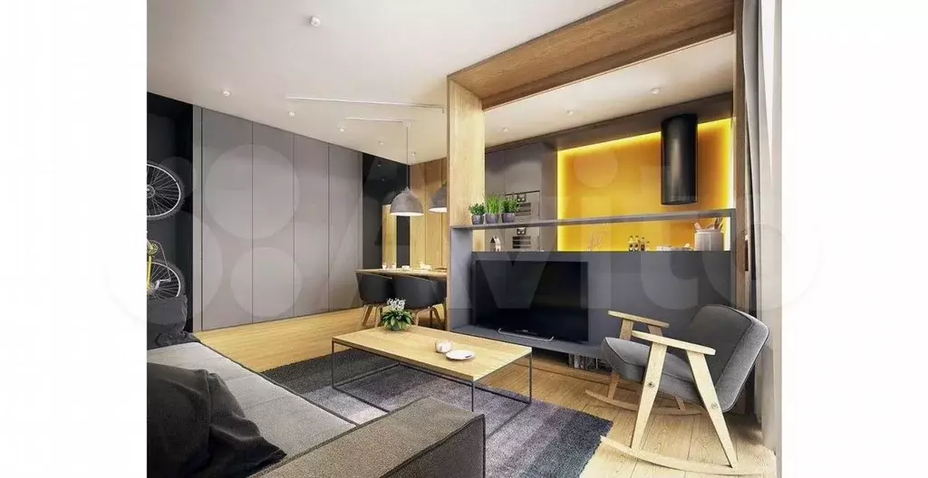 Квартира-студия, 30,7 м, 4/8 эт. - Фото 0