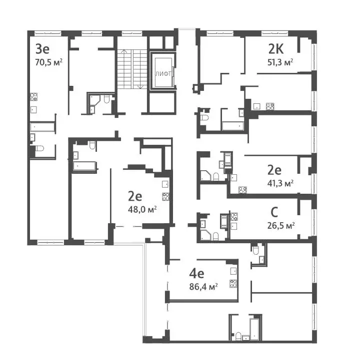 1-к кв. Санкт-Петербург Ремесленная ул., 15 (48.9 м) - Фото 1