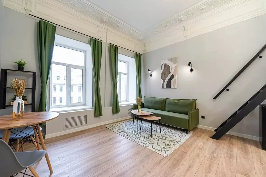 Студия Санкт-Петербург Каменноостровский просп., 38/96 (35.0 м) - Фото 2