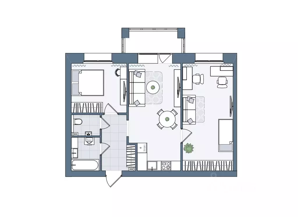 3-к кв. Кировская область, Киров городской округ, пос. Чистые Пруды ... - Фото 1