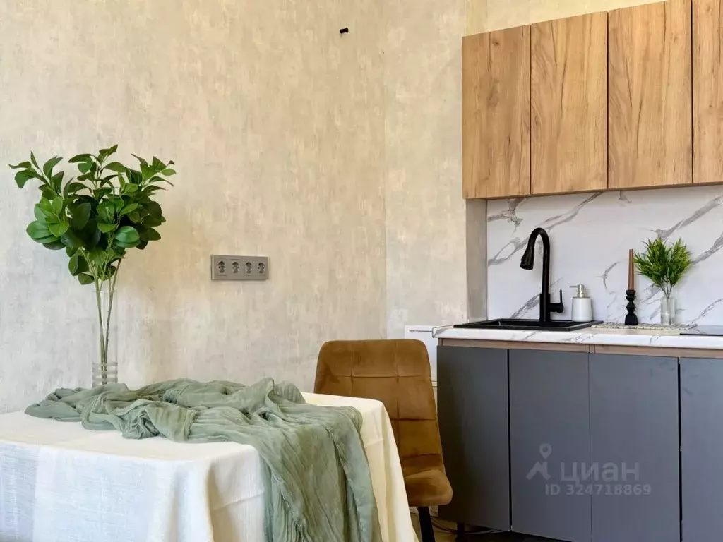 Студия Иркутская область, Иркутск Дальневосточная ул., 29/2 (28.0 м) - Фото 2