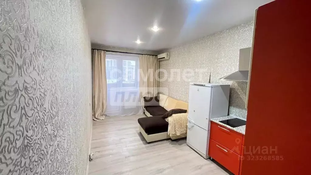 Студия Краснодарский край, Краснодар ул. Командорская, 3к2 (26.0 м) - Фото 2